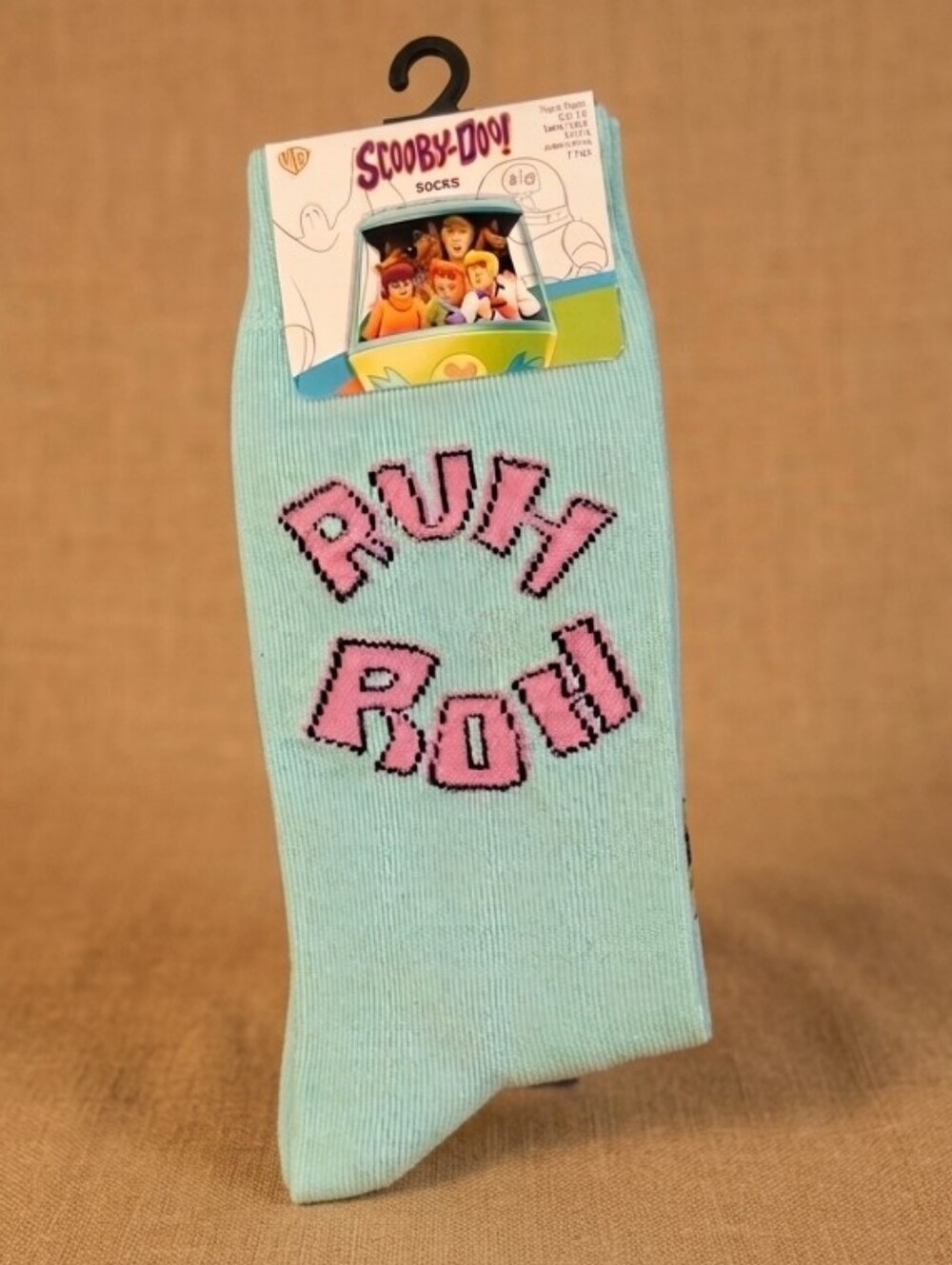 Scooby Doo NWT 'Ruh Roh' Light Blue Crew Socks